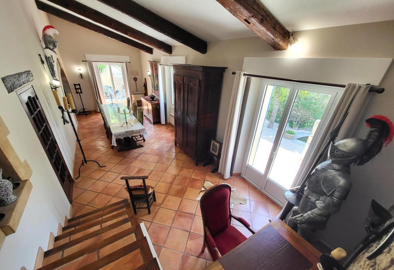 "La Massette Du Cheval Blanc" Villa De Caractere En Pierre LʼIsle-sur-la-Sorgue Buitenkant foto