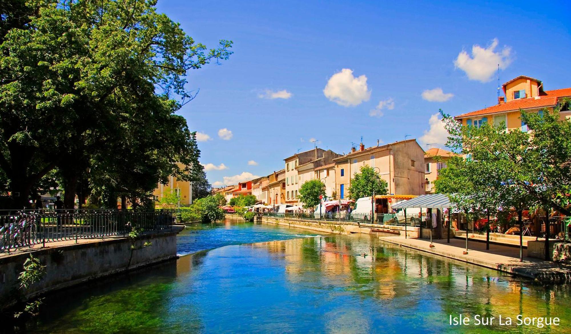 "La Massette Du Cheval Blanc" Villa De Caractere En Pierre LʼIsle-sur-la-Sorgue Buitenkant foto