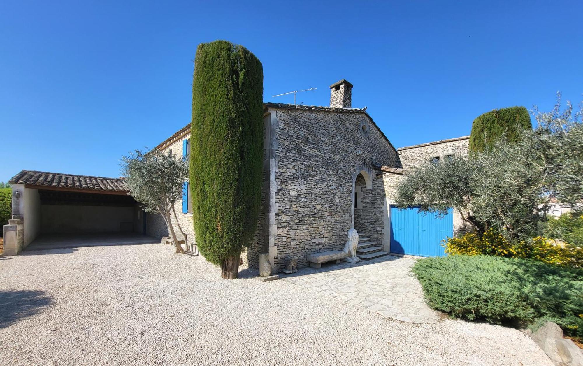 "La Massette Du Cheval Blanc" Villa De Caractere En Pierre LʼIsle-sur-la-Sorgue Buitenkant foto