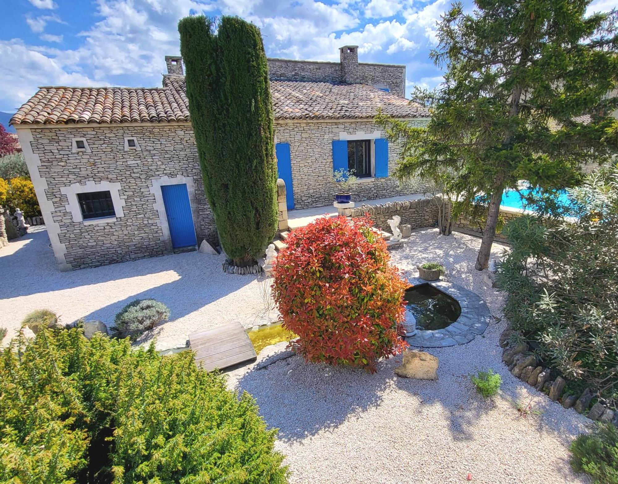 "La Massette Du Cheval Blanc" Villa De Caractere En Pierre LʼIsle-sur-la-Sorgue Buitenkant foto
