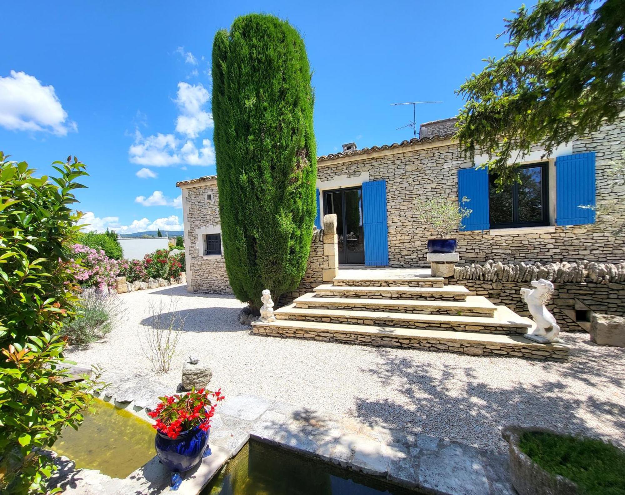 "La Massette Du Cheval Blanc" Villa De Caractere En Pierre LʼIsle-sur-la-Sorgue Buitenkant foto