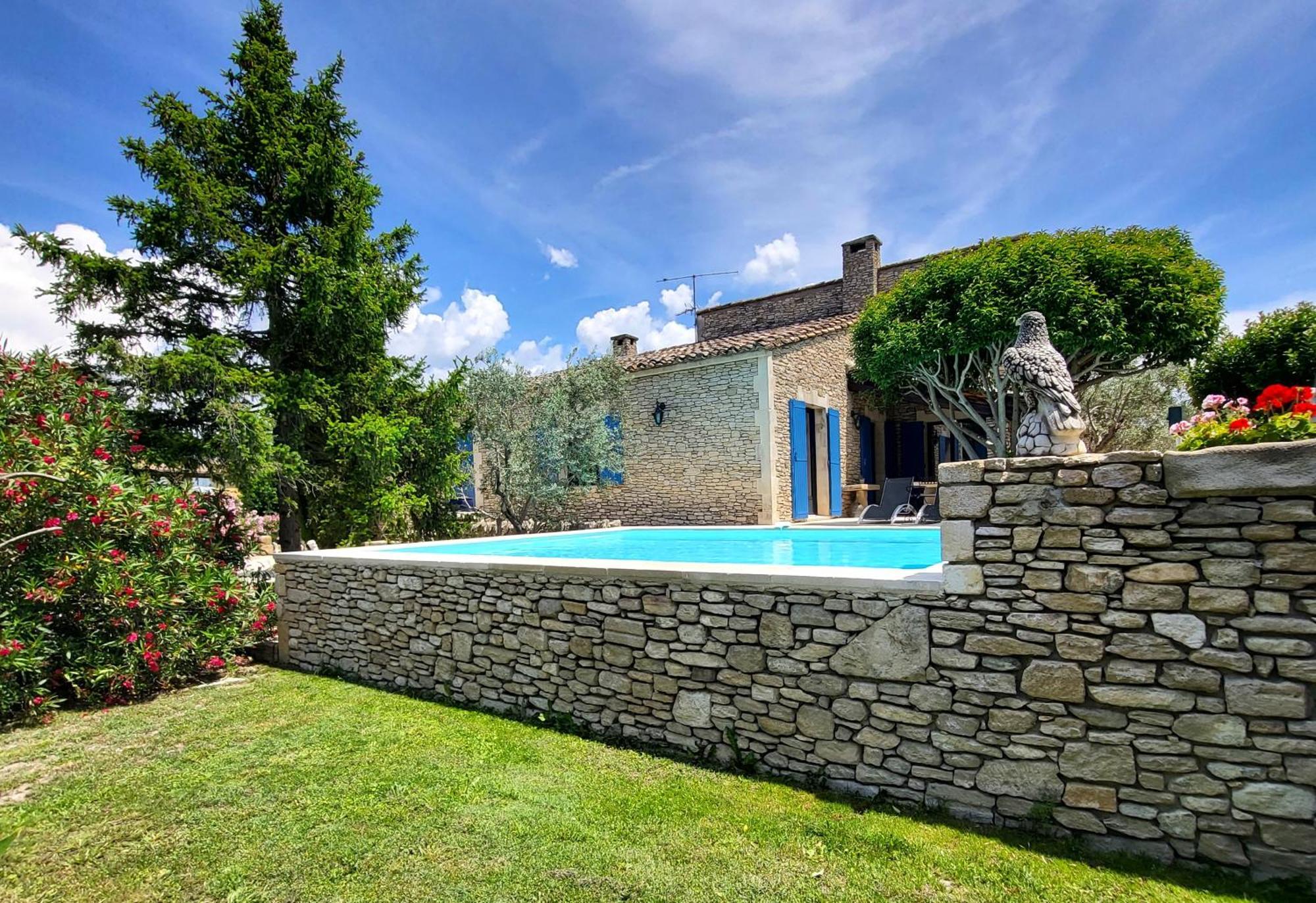 "La Massette Du Cheval Blanc" Villa De Caractere En Pierre LʼIsle-sur-la-Sorgue Buitenkant foto