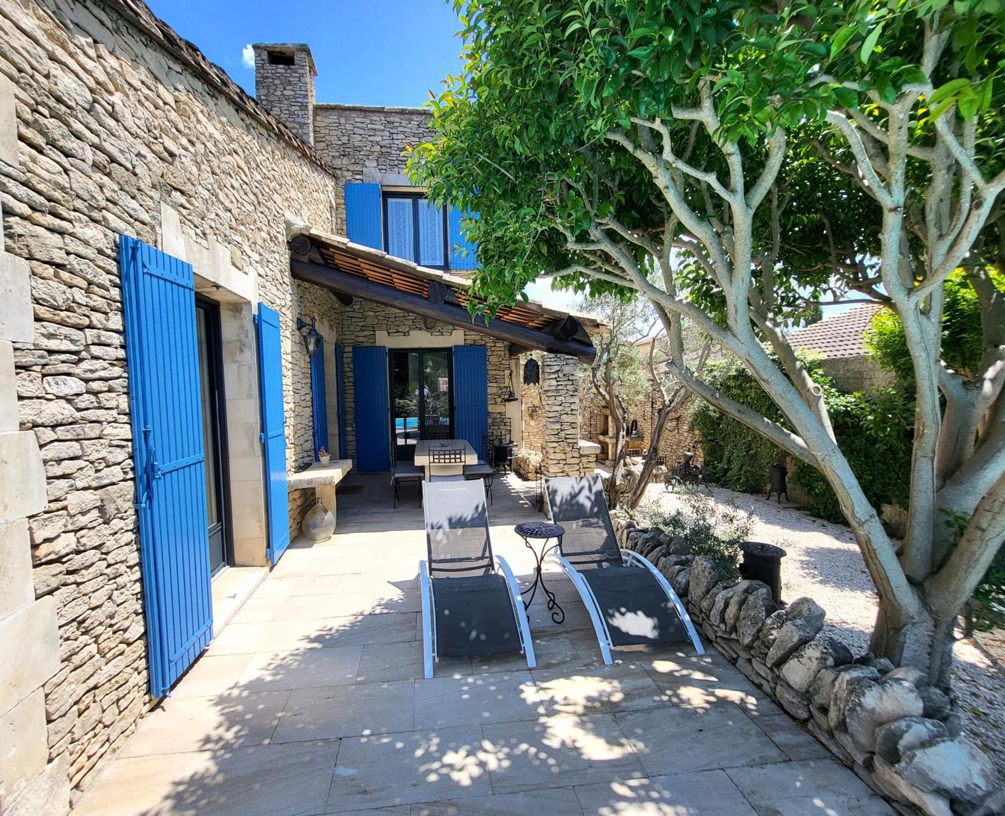 "La Massette Du Cheval Blanc" Villa De Caractere En Pierre LʼIsle-sur-la-Sorgue Buitenkant foto