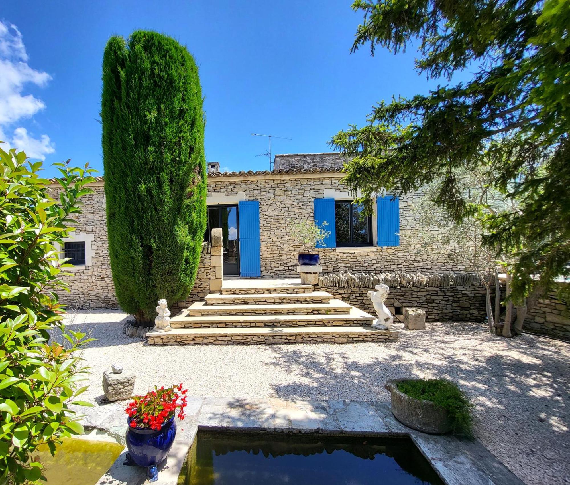 "La Massette Du Cheval Blanc" Villa De Caractere En Pierre LʼIsle-sur-la-Sorgue Buitenkant foto
